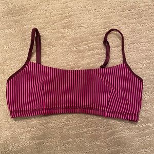 lululemon striped bra